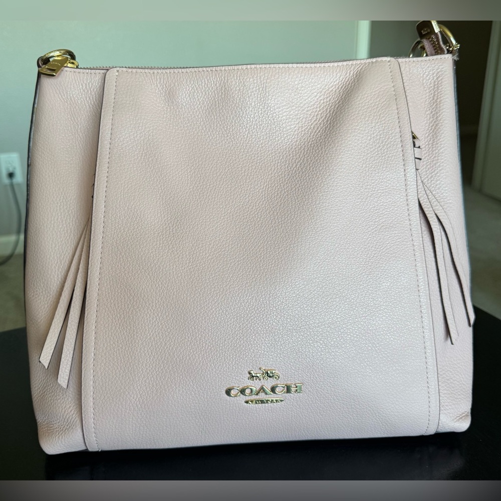 Coach Orchid Pink Leather Crossbody Bag